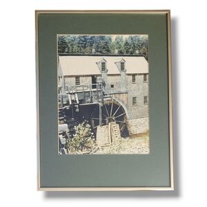 1979 Framed Photograph of Historic King's Landing Sawmill